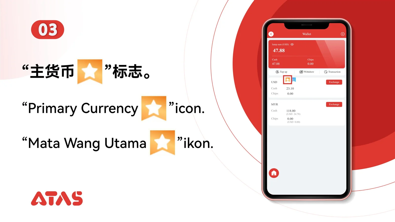 Open Primary Currency — step 4 of the Adjust Primary Billing Currency guide